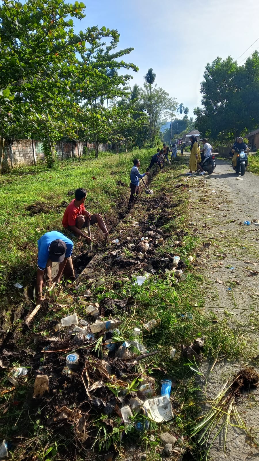 Kegiatan Goro Rutin Digelar Setiap Bulan di Nagari Muaro Paiti